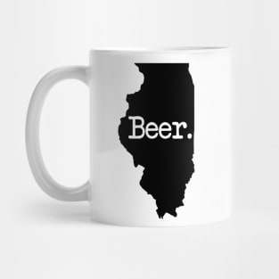 Illinois Beer IL Mug